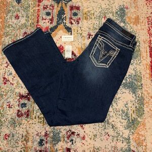 NWOTs Vigoss Women's Indigo Boot Cut Jeans